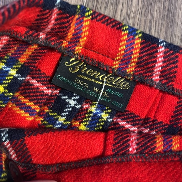 red kilt size m vintage - Picture 2 of 3